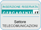 Azienda ricerca agenti settore telecomunicazioni