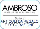 AMBROSO ricerca agenti di commercio nel settore articoli decorazione e regalo