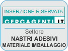 Go srls cerca agenti di commercio settore nastri adesivi