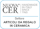 Nuovacer ricerca agenti di commercio nel settore articoli da regalo in ceramica